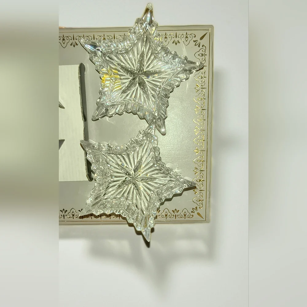Noritake Star Crystal Ornament Trinket Box German